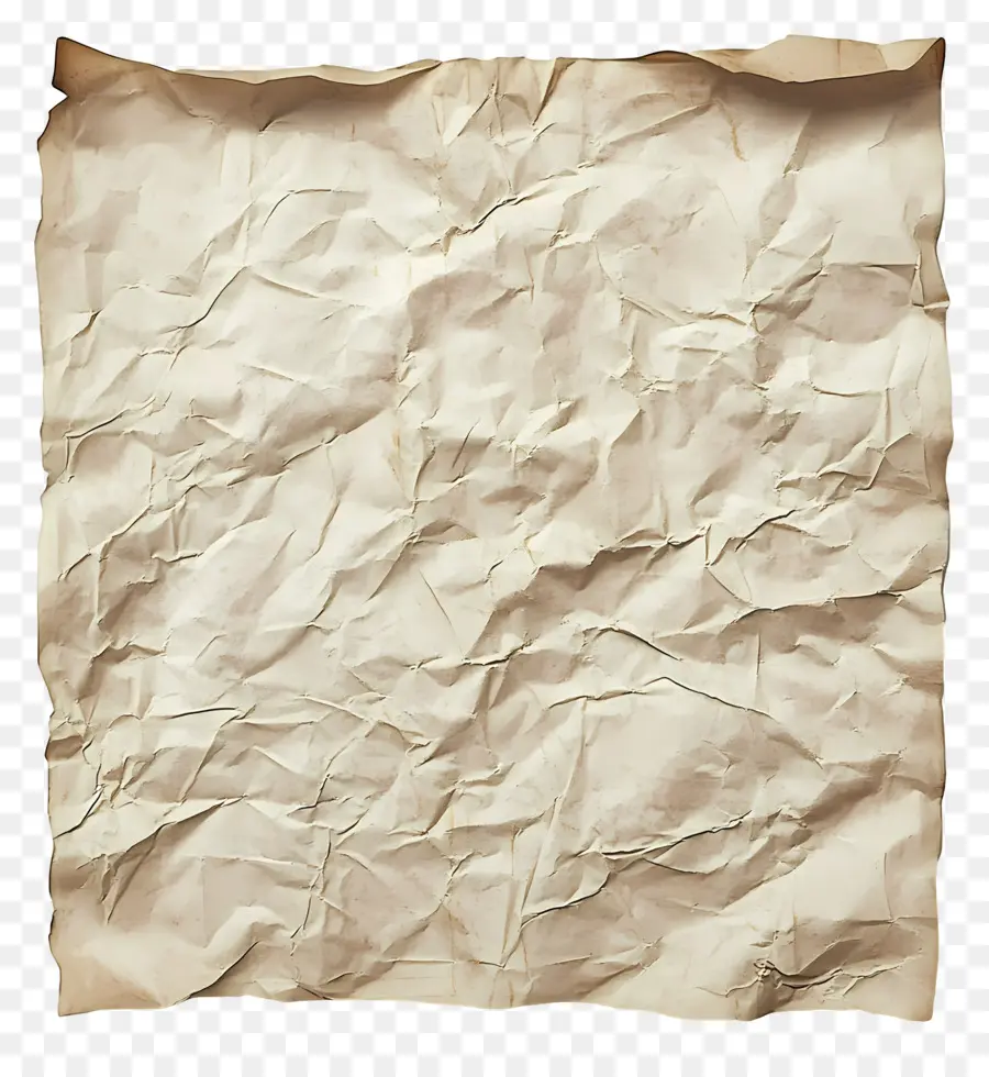 Vieux Papier Froissé，Papier Froissé PNG