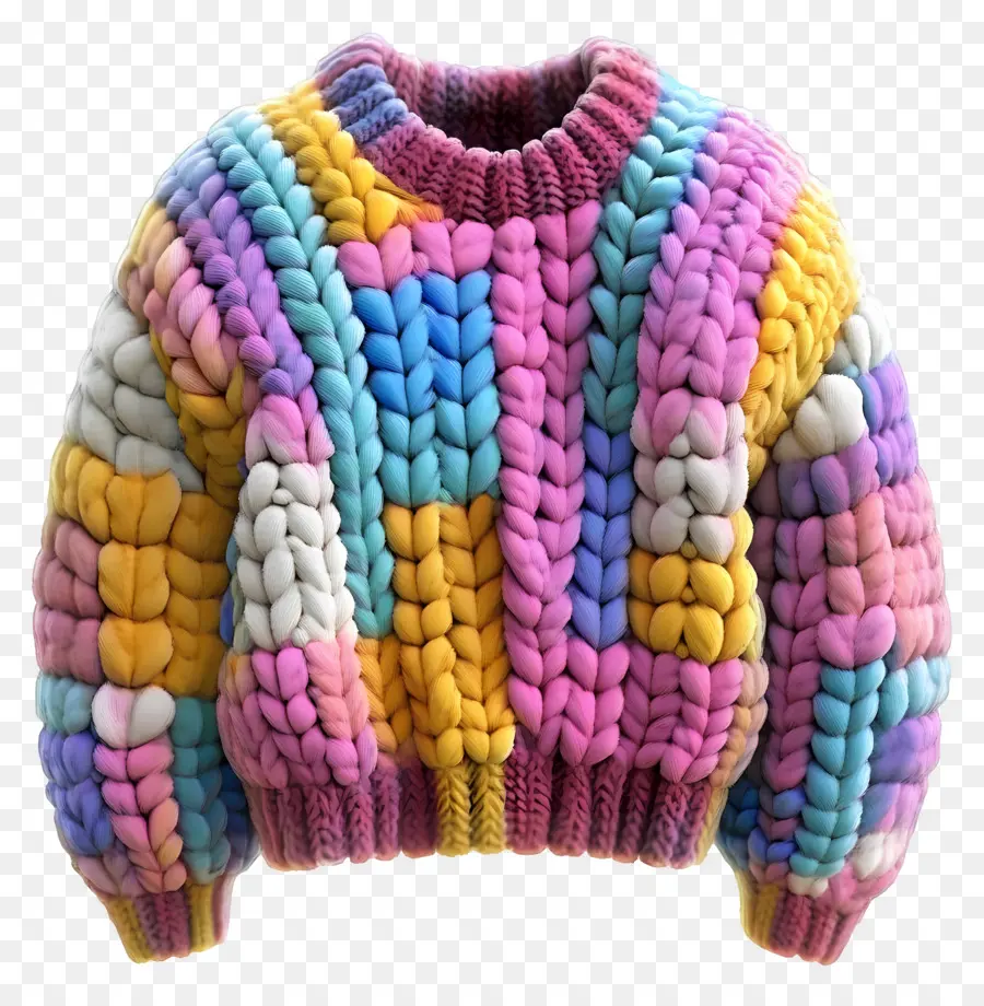 Gros Pull，Pull En Grosse Maille PNG