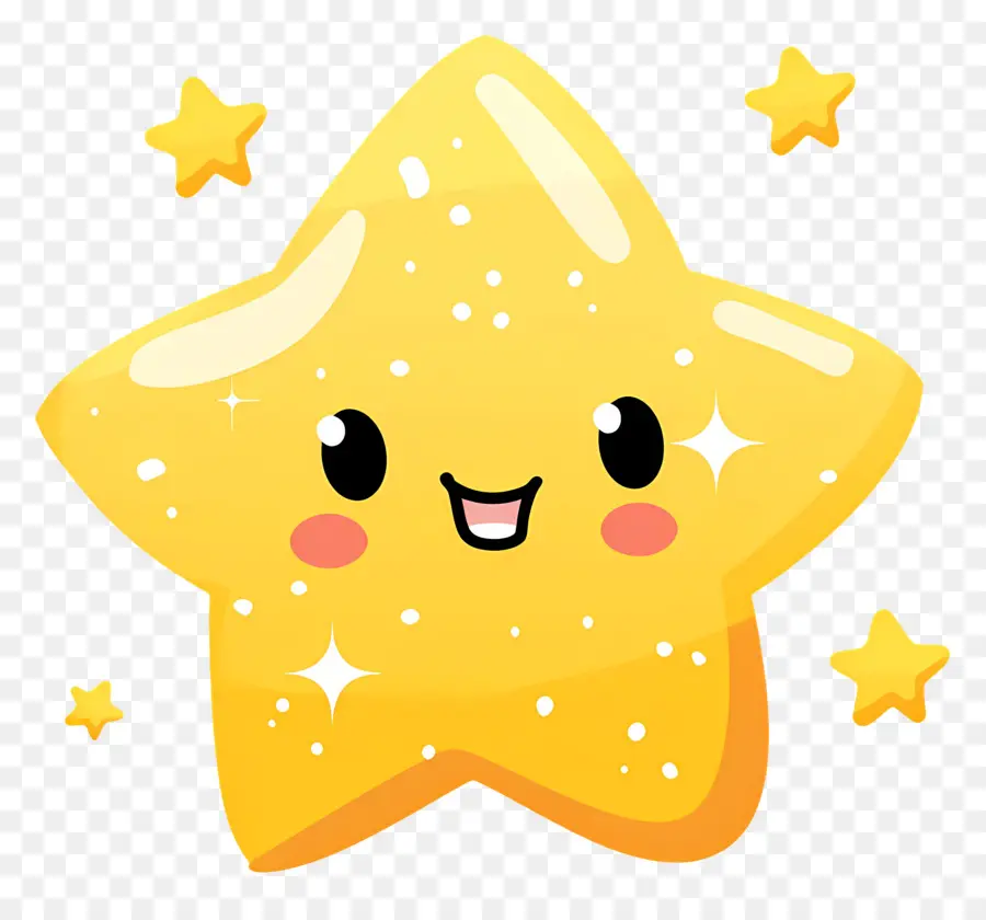 Étoile Kawaii，Étoile PNG