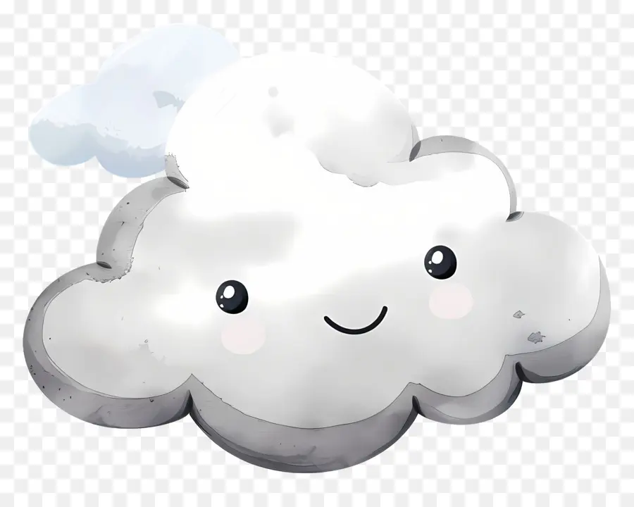 Nuage Mignon，Nuage Souriant PNG