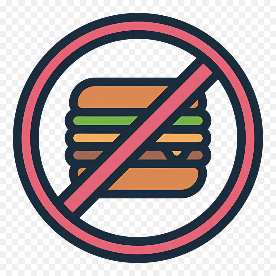 Pas De Nourriture，Pas De Hamburger PNG