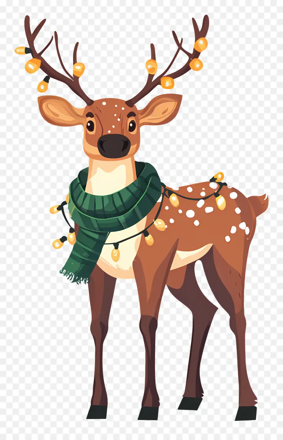 Cerf De Noël，Renne PNG