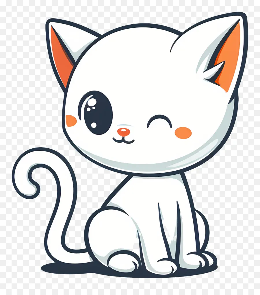 Chat Kawaii，Chat Mignon PNG