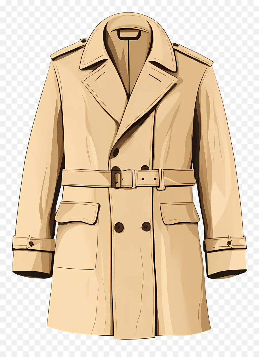 Trench Coat，Trench Beige PNG