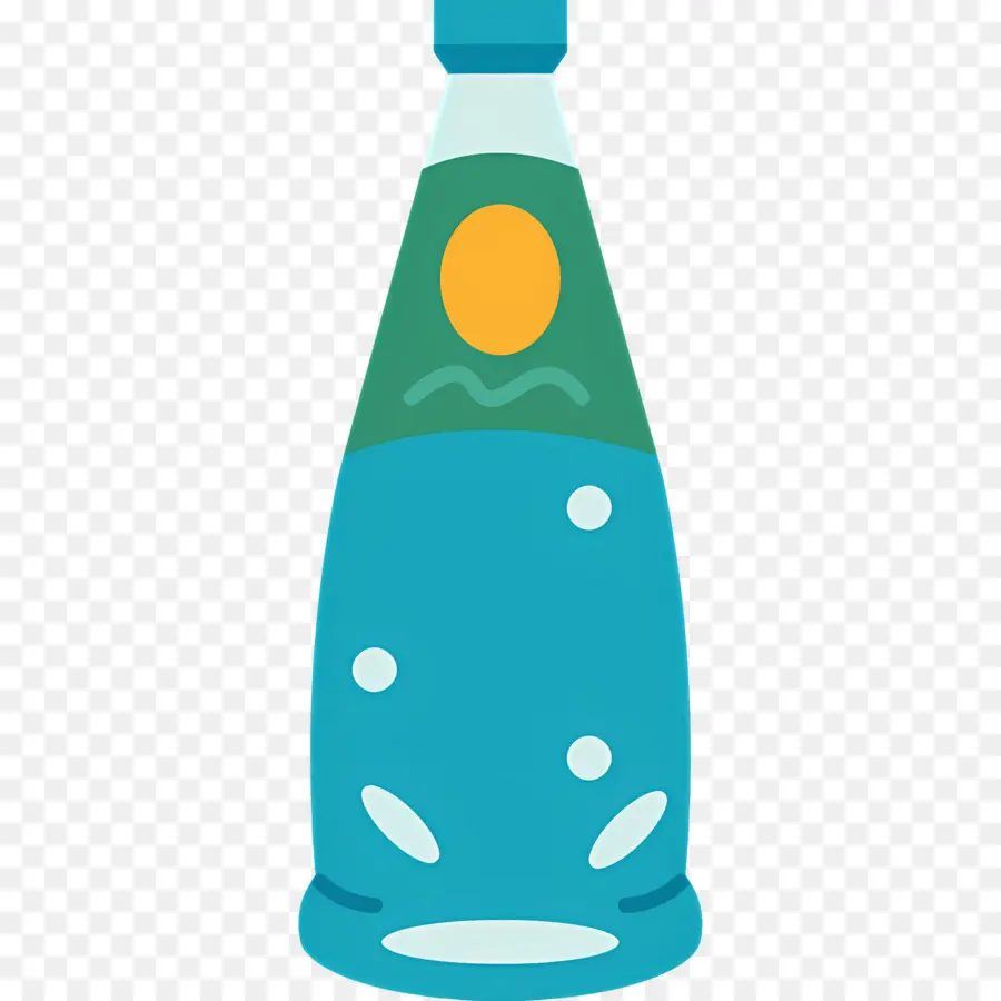 Eau Minérale，Bouteille D'eau Bleue PNG