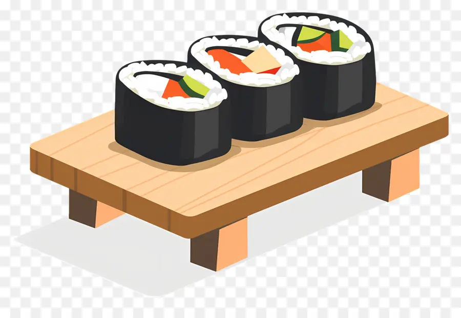 Rouleau De Sushi，Rouleaux De Sushi PNG