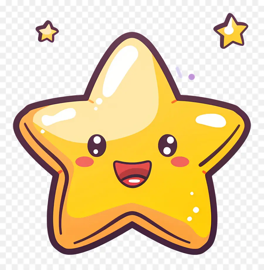 Étoile Kawaii，Étoile PNG