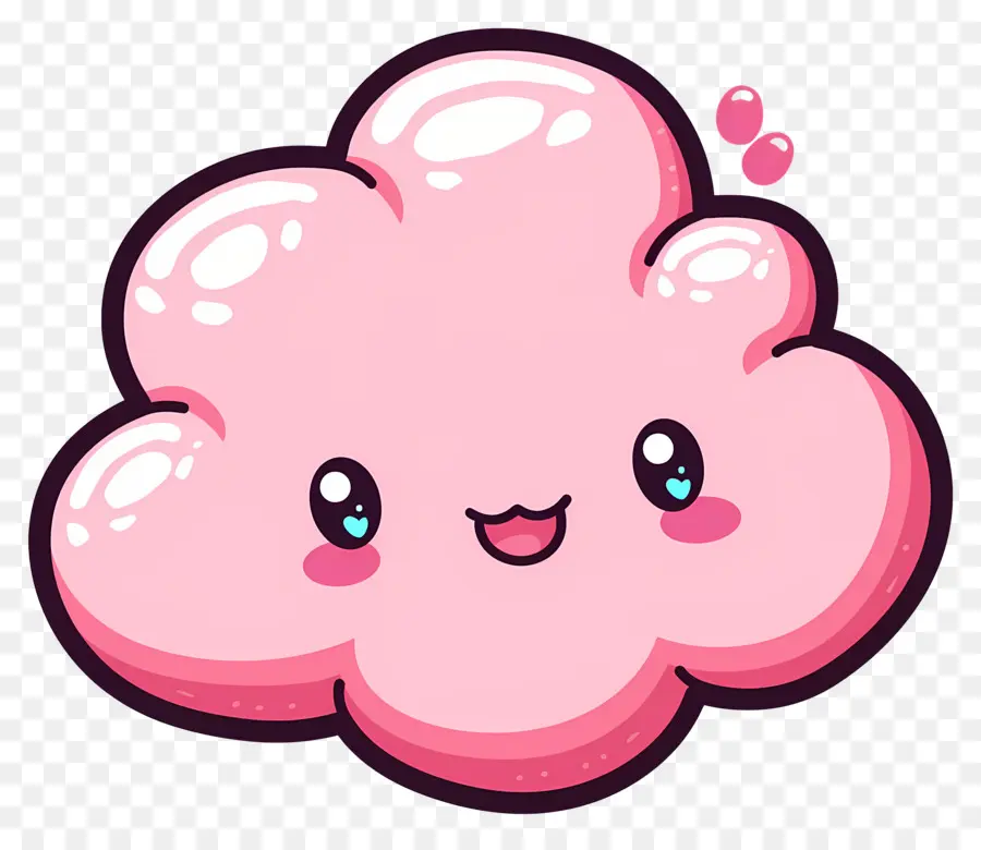 Nuage Rose，Mignon PNG