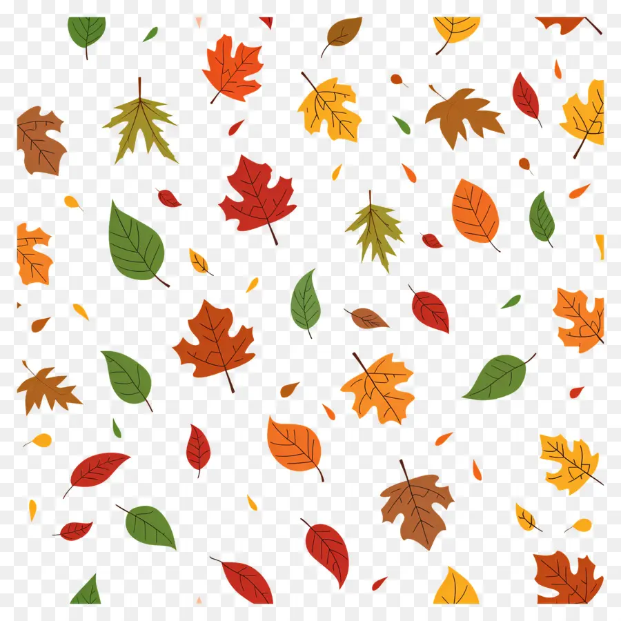 Feuilles Tombées，Feuilles D'automne PNG