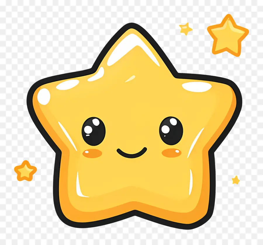 Étoile Kawaii，Étoile PNG