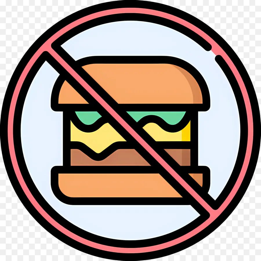 Pas De Nourriture，Pas De Hamburger PNG