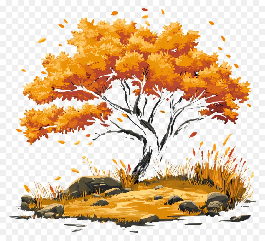 Nature D'automne，Arbre D'automne PNG