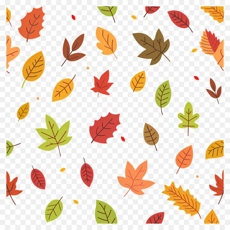 Feuilles Tombées，Feuilles D'automne PNG