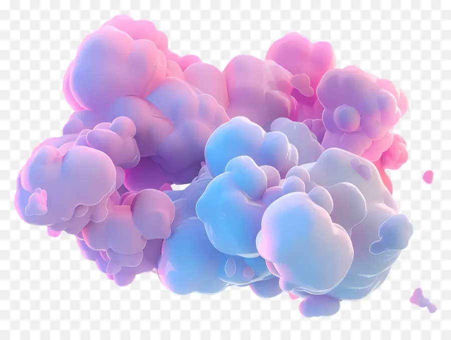 Nuage Animé，Nuage PNG