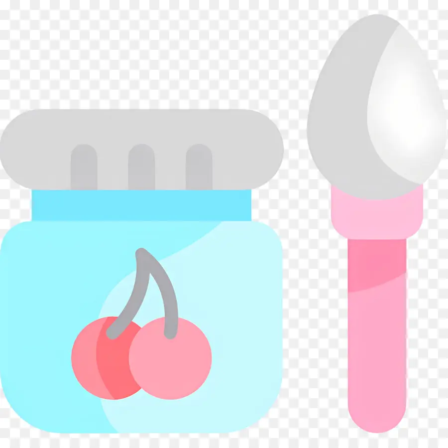 Nourriture Pour Bébés，Pot Avec Cuillère PNG