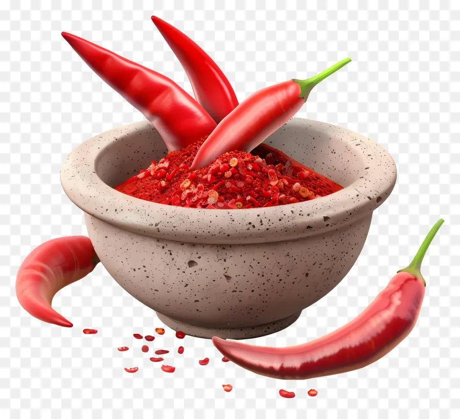 Poudre De Piment，Piments PNG