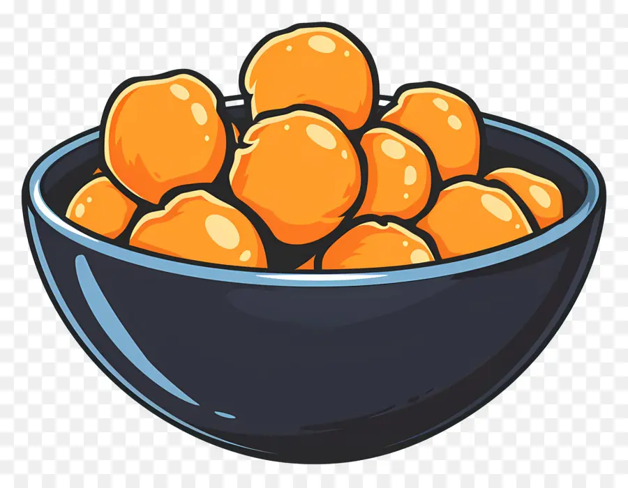 Bonbons Indiens，Boules Oranges PNG