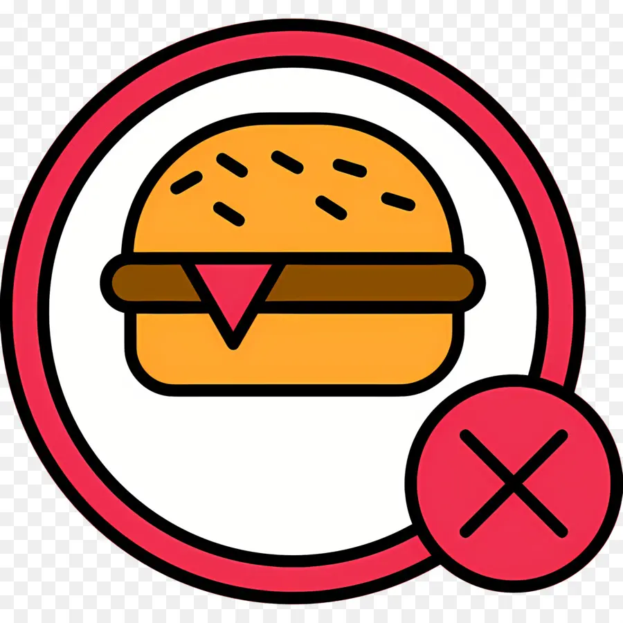 Pas De Nourriture，Pas De Hamburger PNG