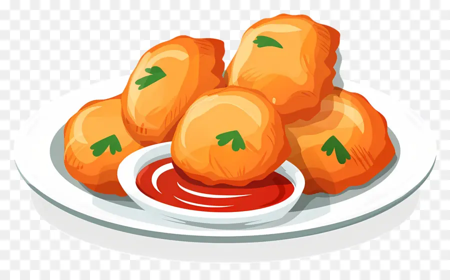 Bonbons Indiens，Beignets Frits PNG