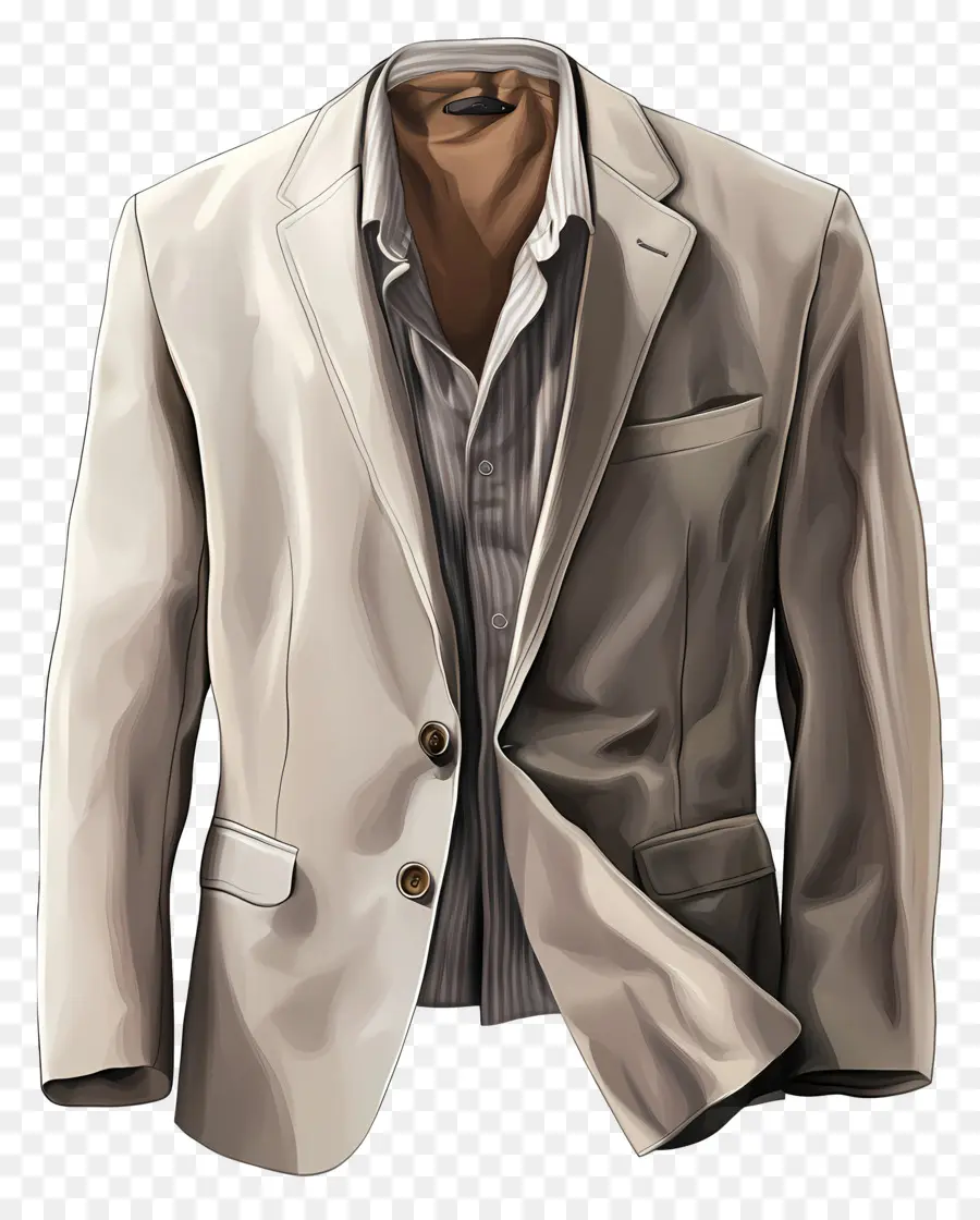 Blazer，Veste De Costume Blanche PNG