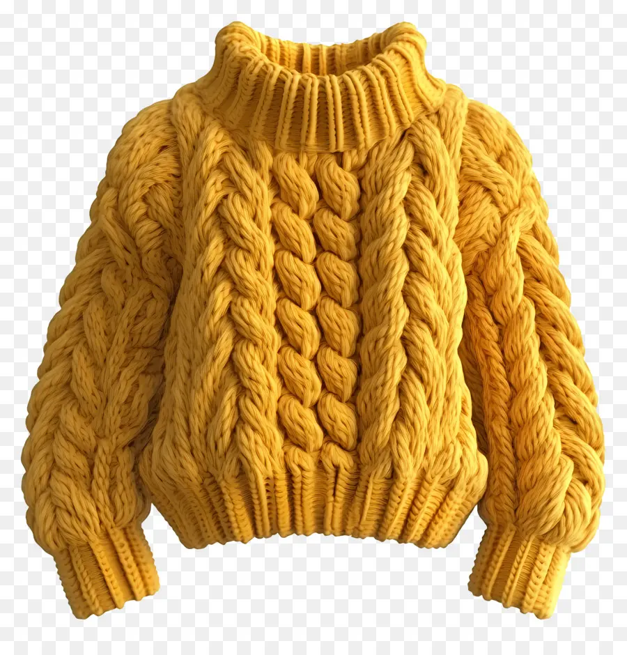 Gros Pull，Pull Jaune PNG