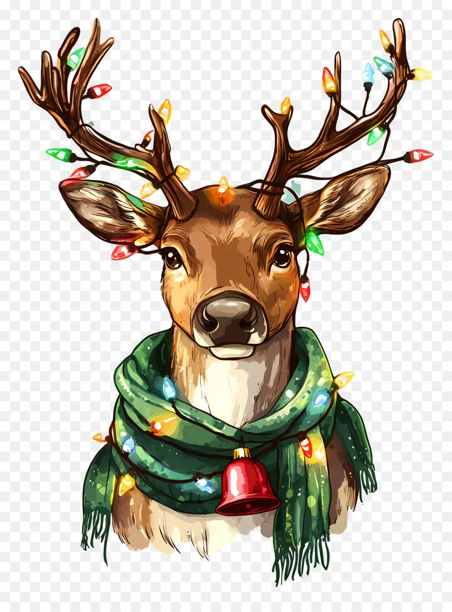 Cerf De Noël，Renne PNG