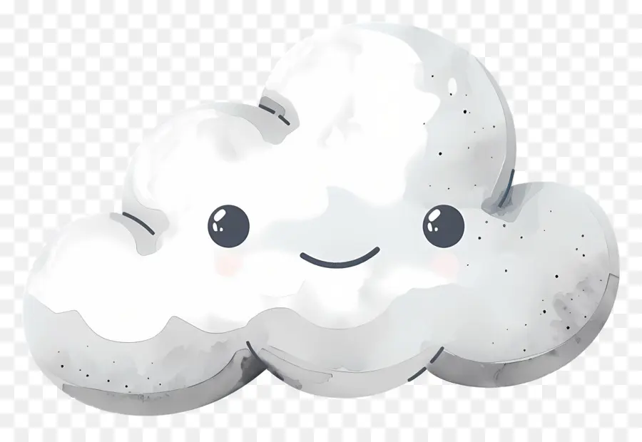 Nuage Mignon，Nuage Souriant PNG