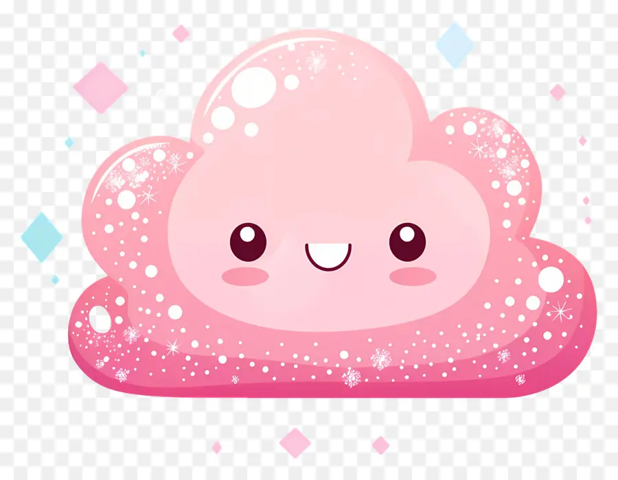 Nuage Rose，Brillant PNG