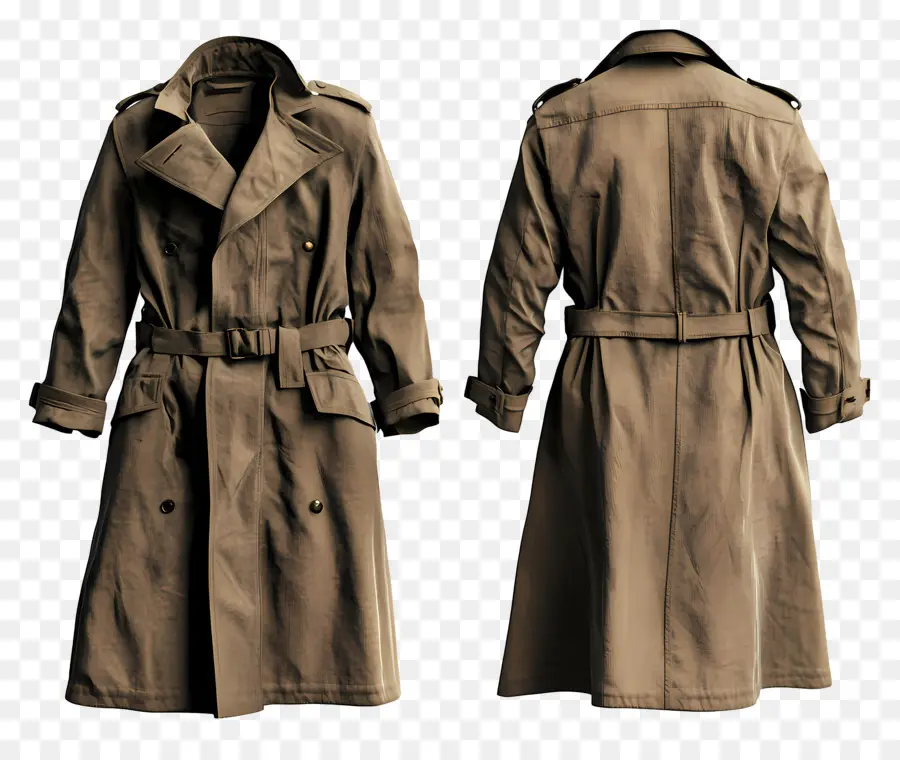 Trench Coat，Paire De Trenchs PNG