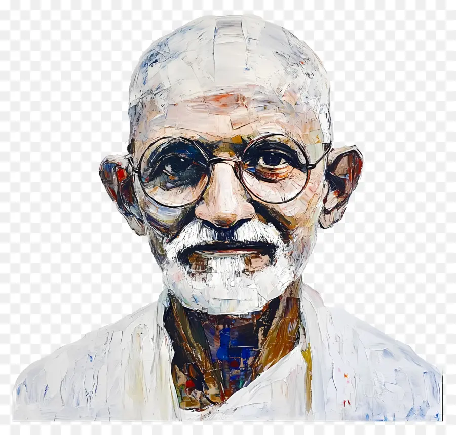 Gandhi，Illustration D'une Personne PNG