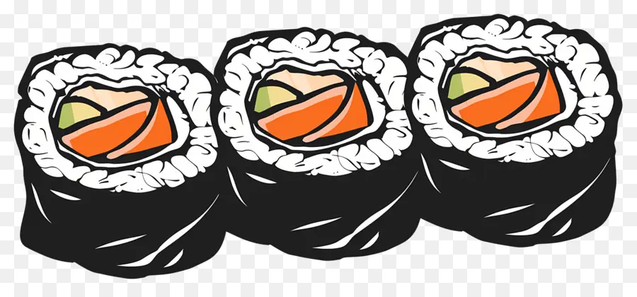 Rouleau De Sushi，Rouleaux De Sushi PNG