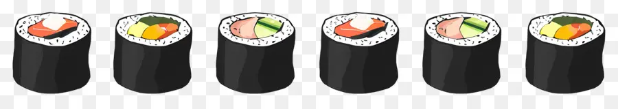 Rouleau De Sushi，Rouleaux De Sushis PNG