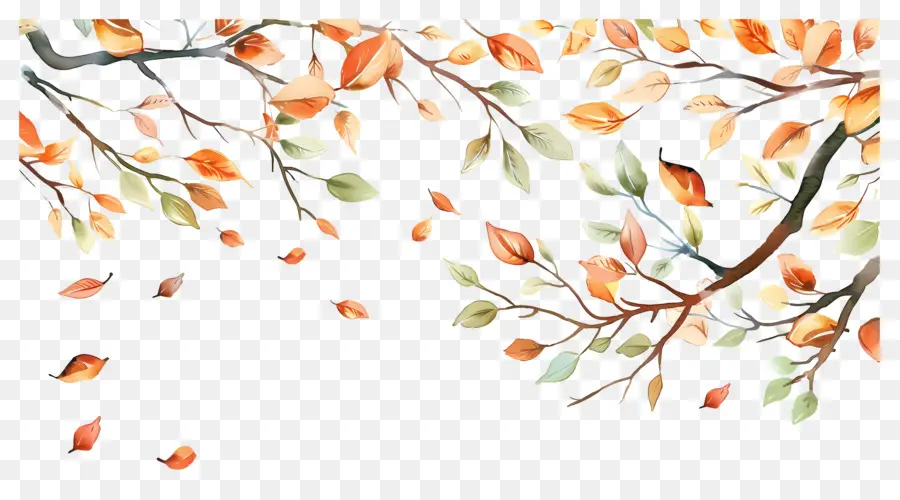 Feuilles Tombées，Feuilles D'automne PNG