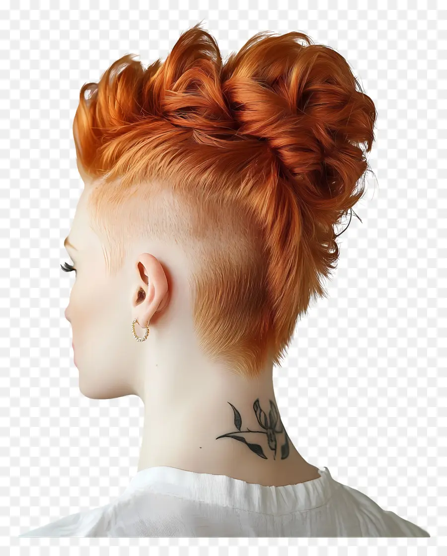 Fille Cheveux，Personne Aux Cheveux Orange PNG