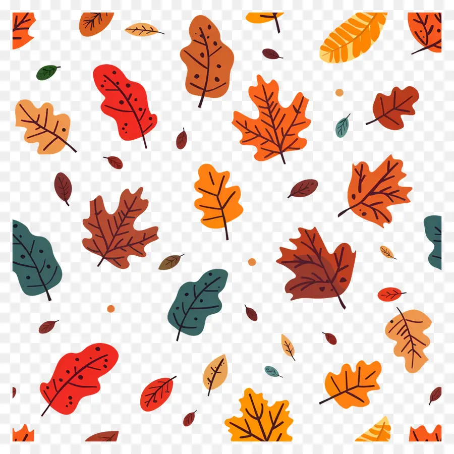 Feuilles Tombées，Feuilles D'automne PNG