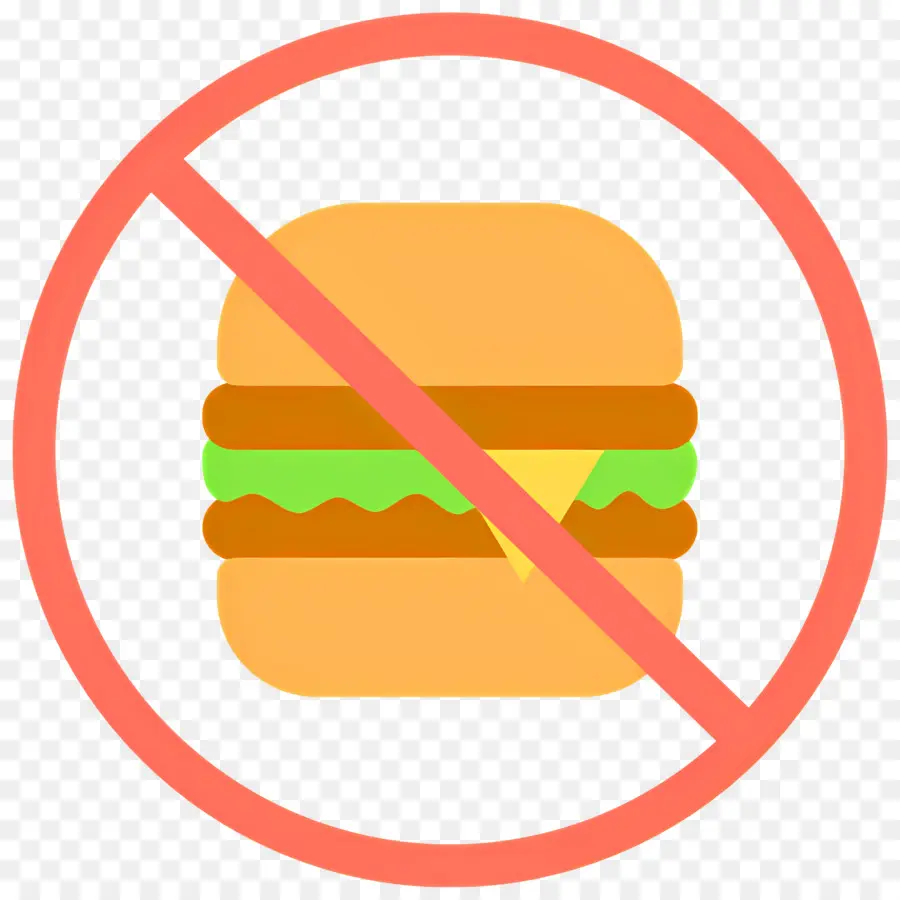 Pas De Nourriture，Pas De Hamburger PNG