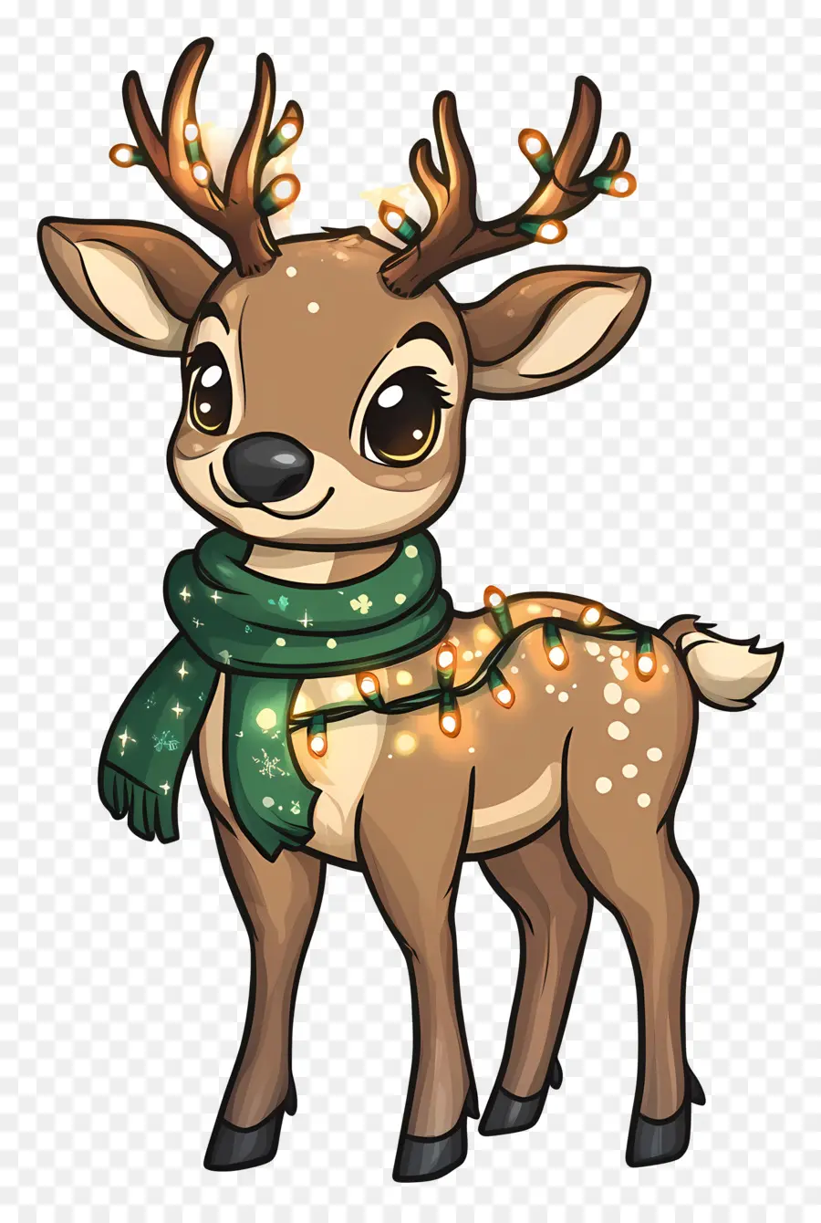 Cerf De Noël，Renne PNG