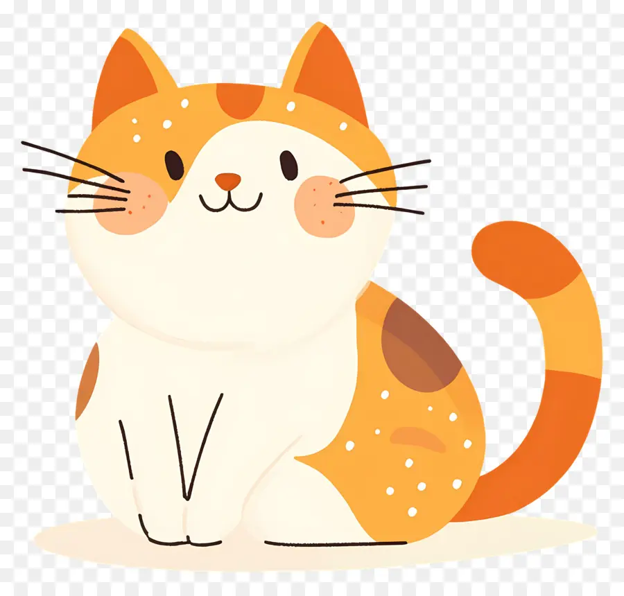 Dessin Animé De Chat，Chat Ludique PNG