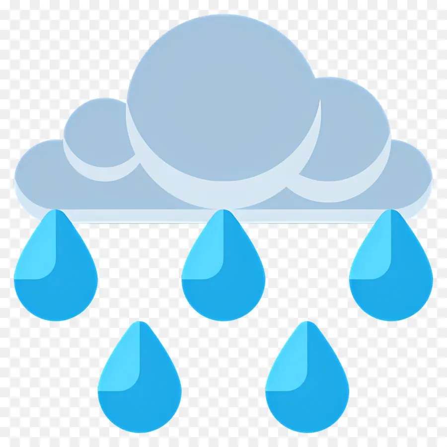 Eau De Pluie，Nuage De Pluie PNG