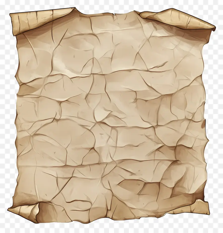 Vieux Papier Froissé，Vieux Papier PNG