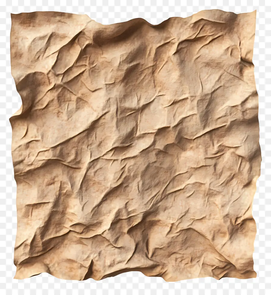 Vieux Papier Froissé，Papier Froissé PNG