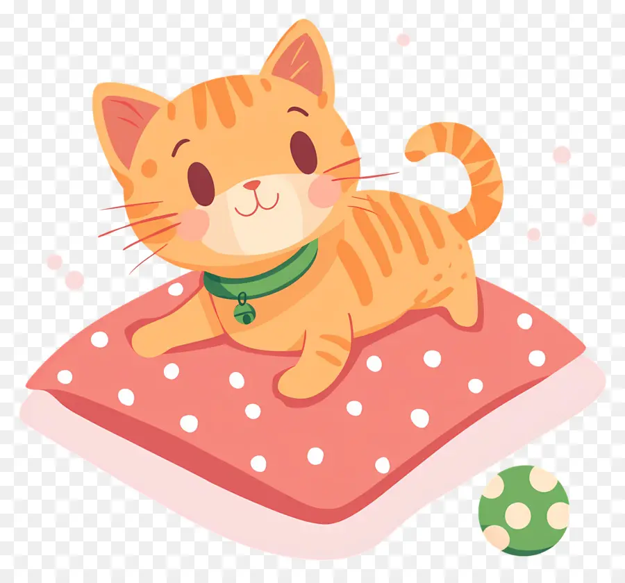 Dessin Animé De Chat，Chat Orange PNG