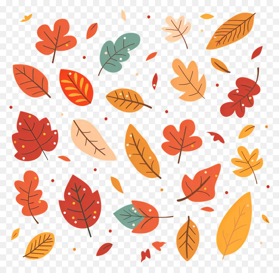 Feuilles Tombées，Feuilles D'automne PNG