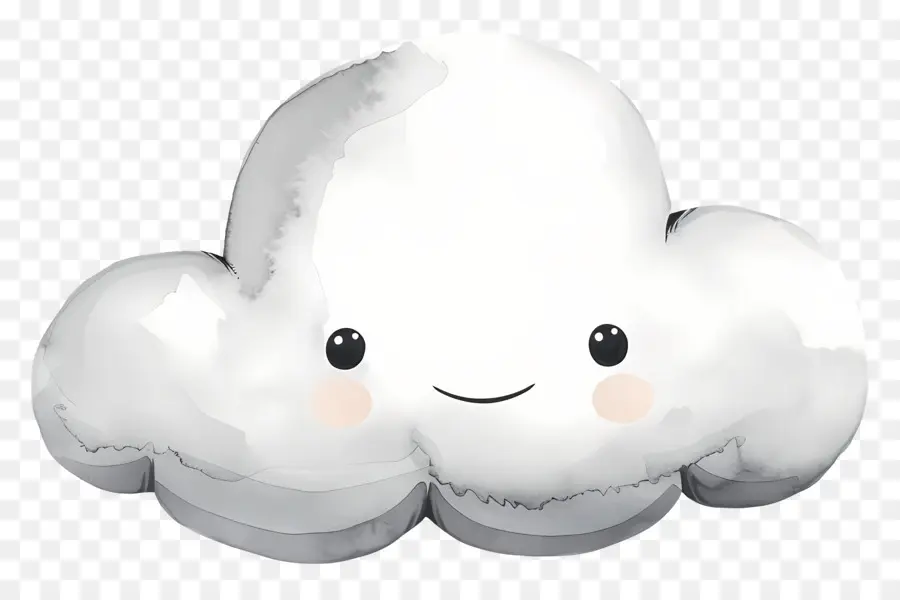 Nuage Mignon，Nuage Souriant PNG