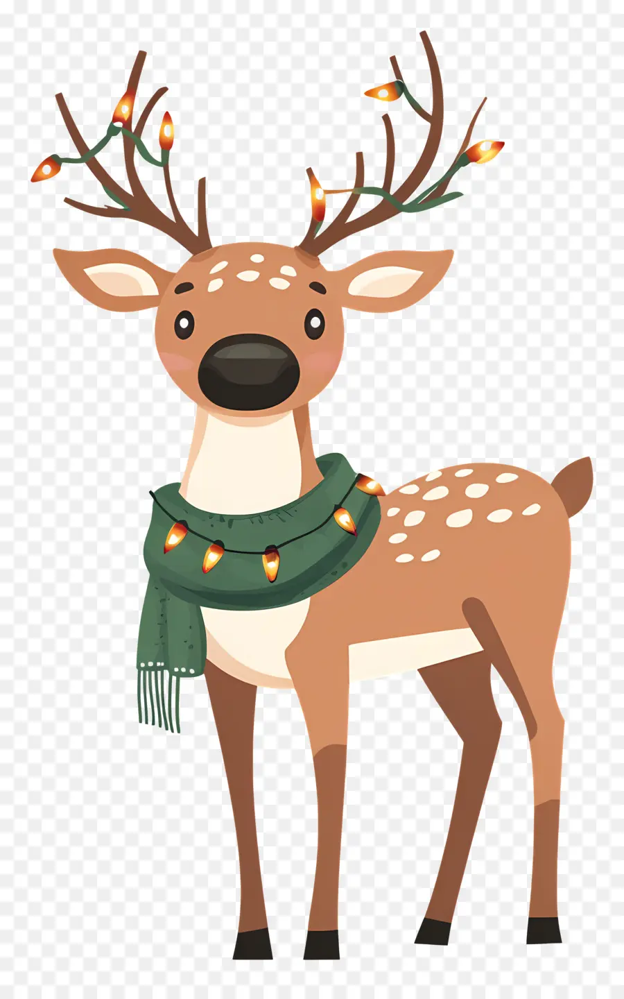 Cerf De Noël，Renne PNG