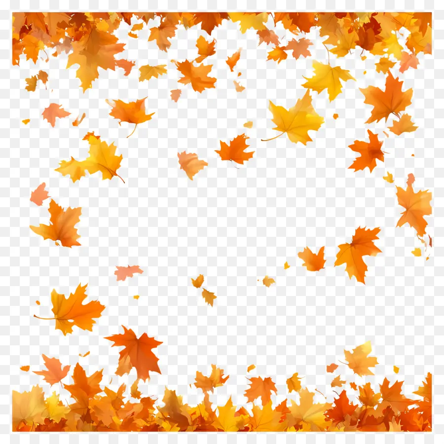 Feuilles Tombées，Feuilles D'automne PNG