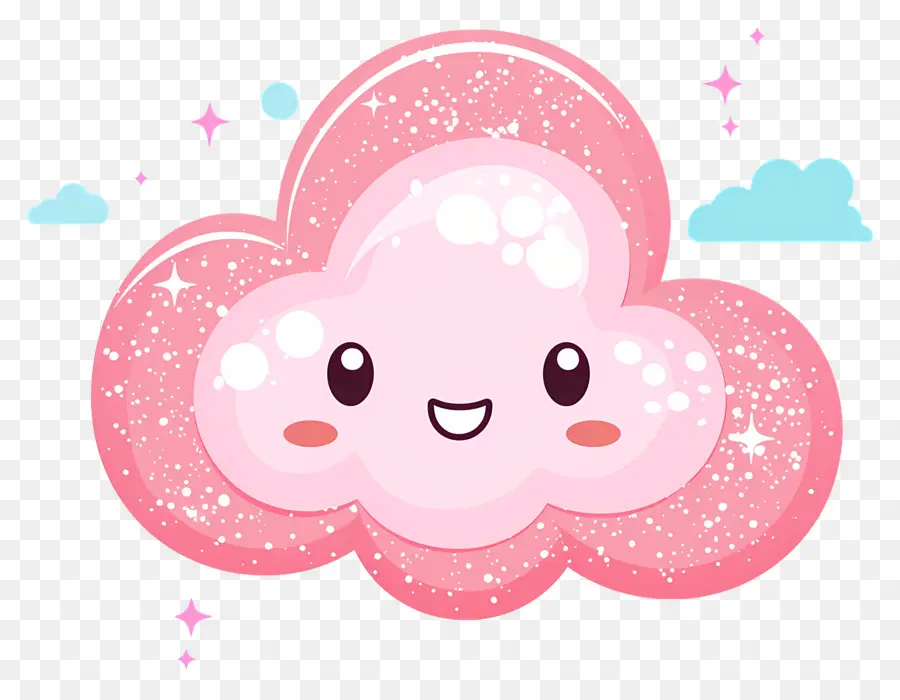 Nuage Rose，Brillant PNG