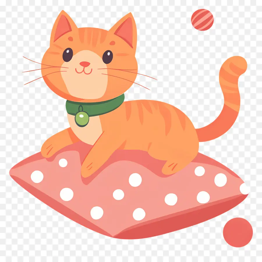 Dessin Animé De Chat，Chat Orange PNG