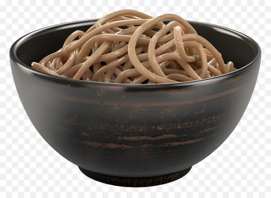 Nouilles Soba，Nouilles Brunes PNG