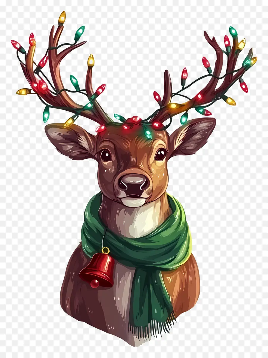 Cerf De Noël，Renne PNG